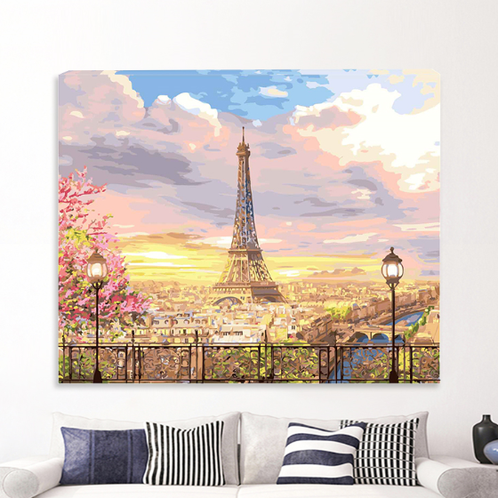DIY 페인팅_에펠탑의 로망