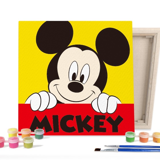 아이러브페인팅 DIY 디즈니 미키마우스 그림그리기 2525 헬로 미키 명화 유화 색칠 취미
